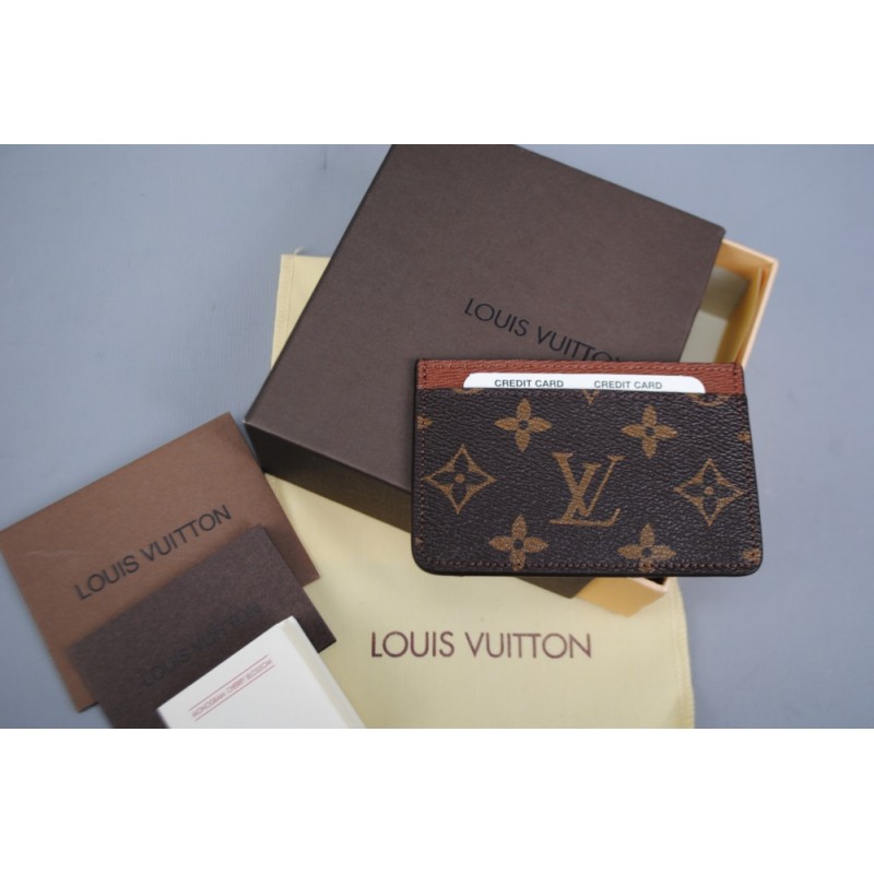 LOUIS VUITTON CLASIC KARTVIZIT HAKİKİ DERİ